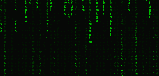 css 文字雨黑客帝国特效代码下载
