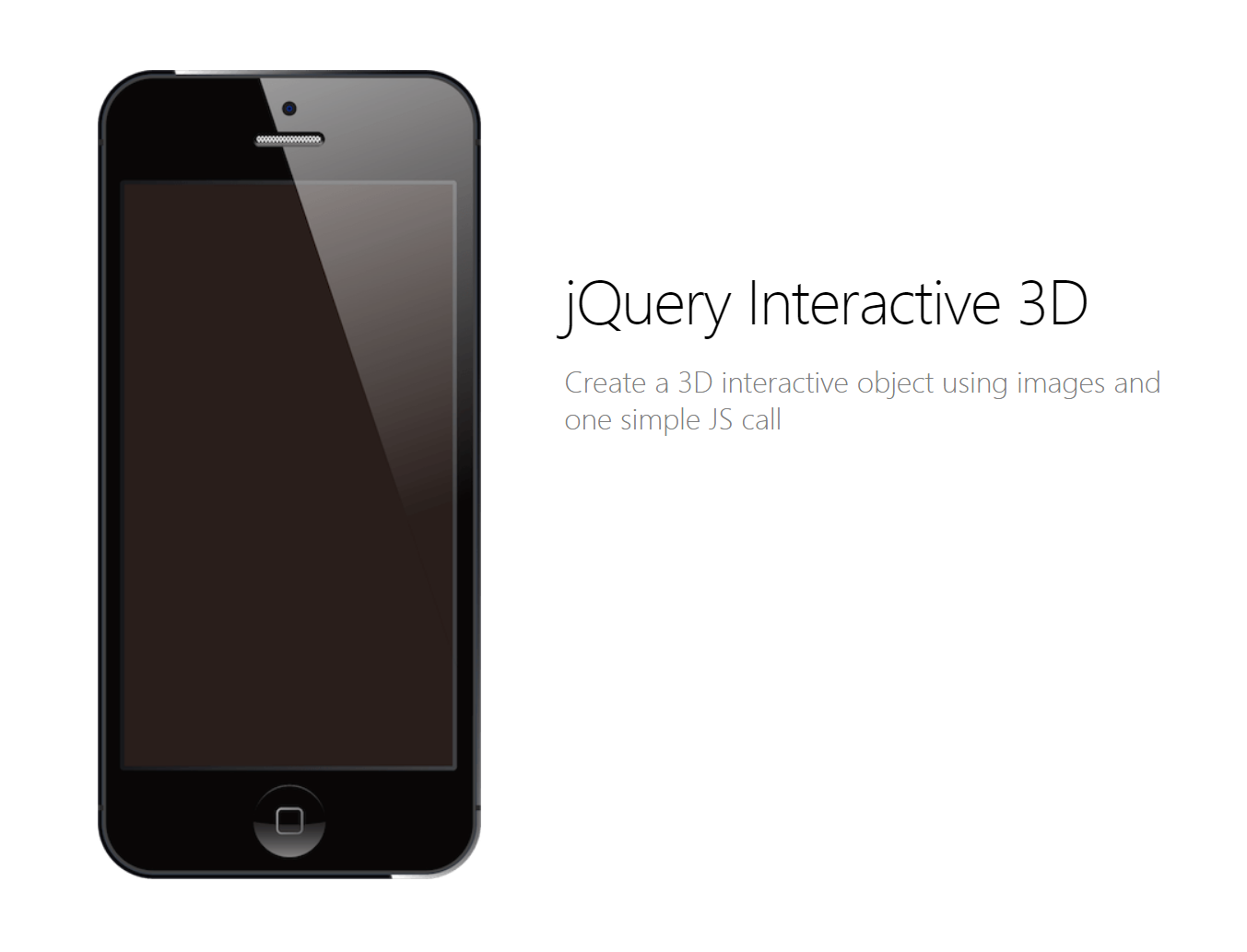 jquery 3D交互式特效代码下载